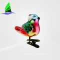 Glass Bird Ornament Clip-on Decoration Art Glass